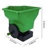Hand Spreader 3L Manual Small Labor Saving Handheld Lawn Garden Spreader for Fertilizer Salt Green Manual Spreader Hand Spreader