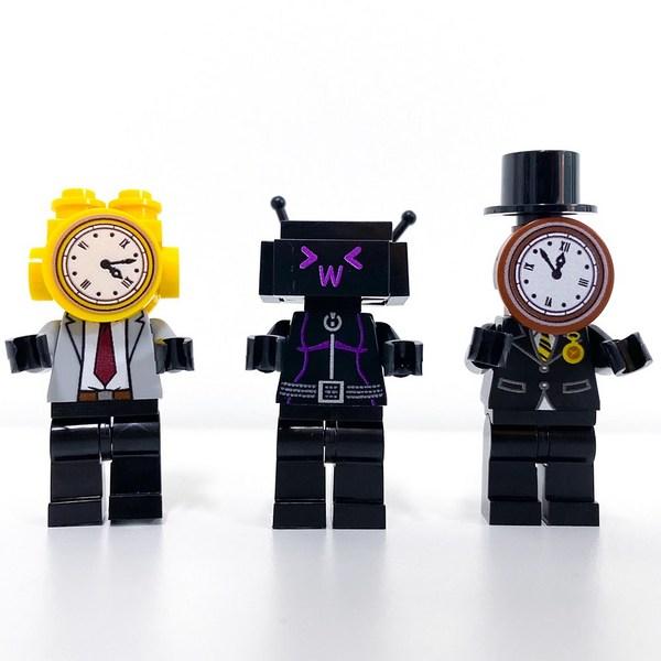 

K-SKD DIDI TOLET Mini Block 3 Set Titan Clark Man TV Woman, награда Mixture