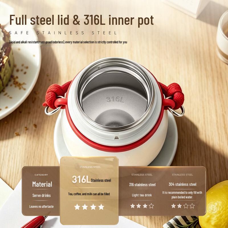 Morphy Richards 600ml 316 Stainless Steel Thermal Food Jar