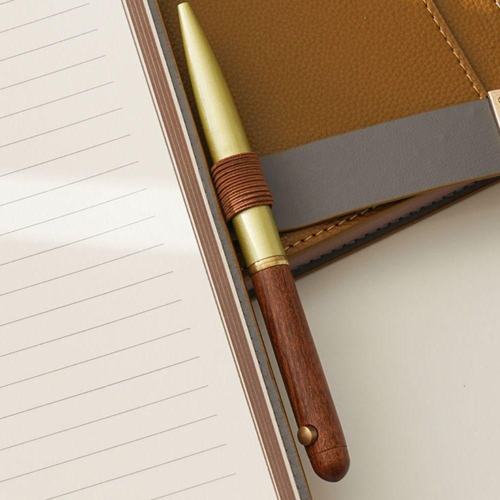 Kontorsmaterial A5 Dagbok Anteckningsbok Tjockad 200 Sidor Mötesbok PU-läder Magnetisk Spänne Daglig Planerare Skola