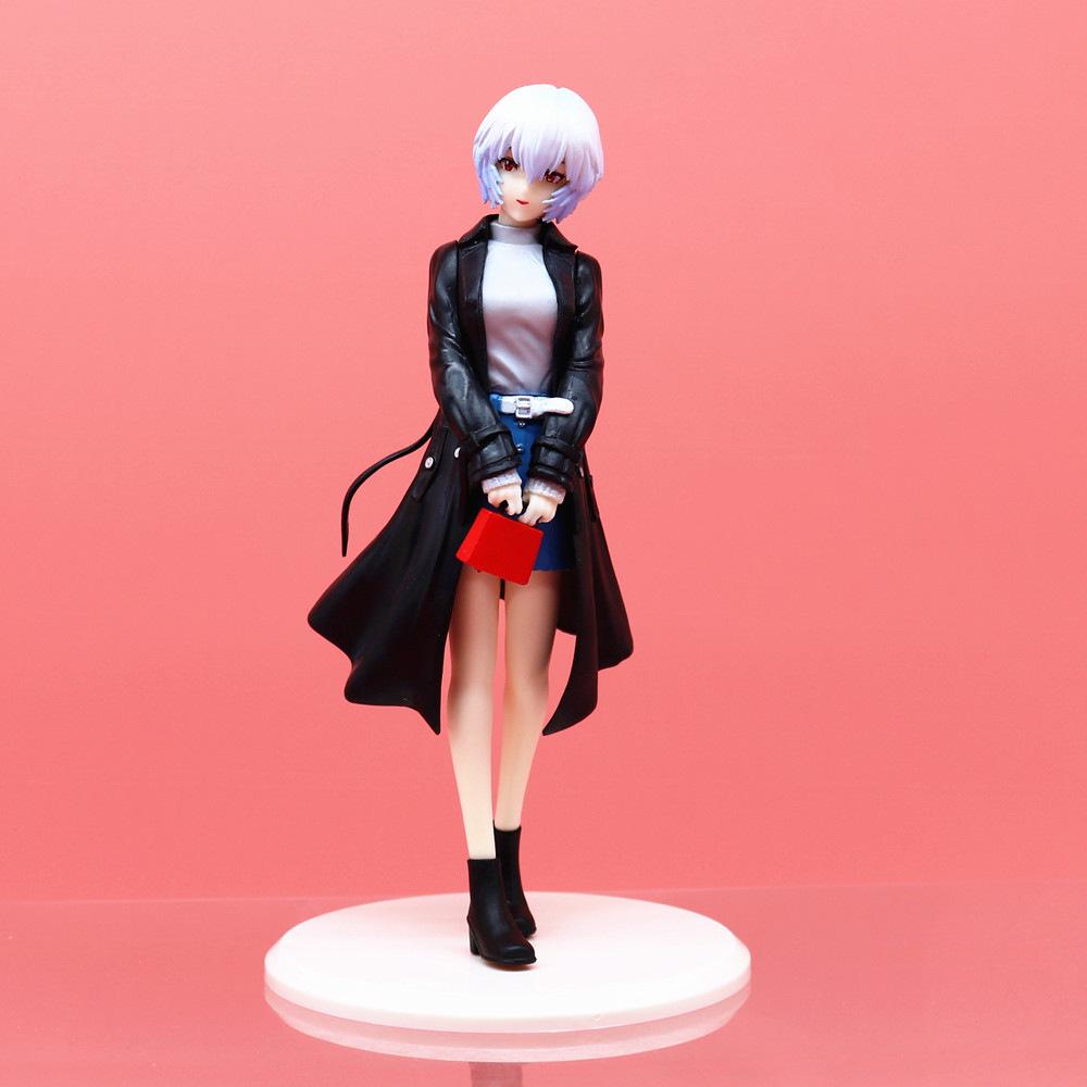 Аянами Рей EVA Фильм Повседневная Версия Аниме Фигурка Украшение Игрушка