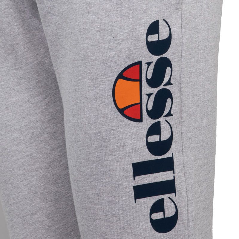 Bas de jogging gris avec logo coupe caroette Homme ELLESSE