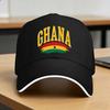 Ghana Flag  Baseball Cap  Casual Unisex Adult Hip Hop Hats High Quality Print Hiking Fishing Baseball Caps Gift