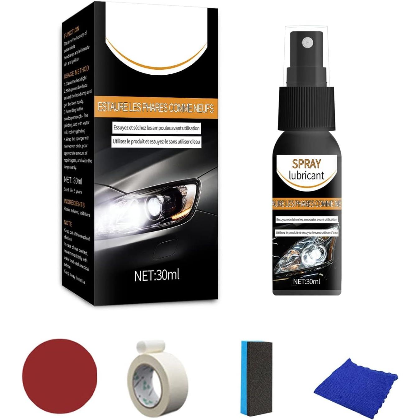 

Жидкость для ремонта фар автомобиля, средство для удаления царапин, полироль для ремонта фар, набор для подготовки фар, жидкость для ремонта фар для автомобилей, электромобилей, мотоциклов 10.5*2.7*2.7cm