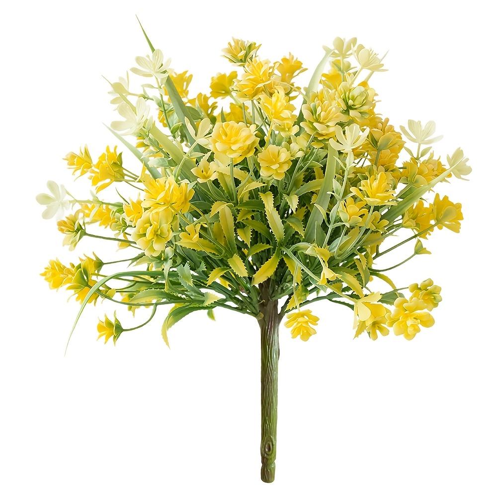 

Большие искусственные цветы Искусственные цветы с пластиковыми листьями Поддельные букеты для дома В помещении На улице На стол Цветочная композиция Декор