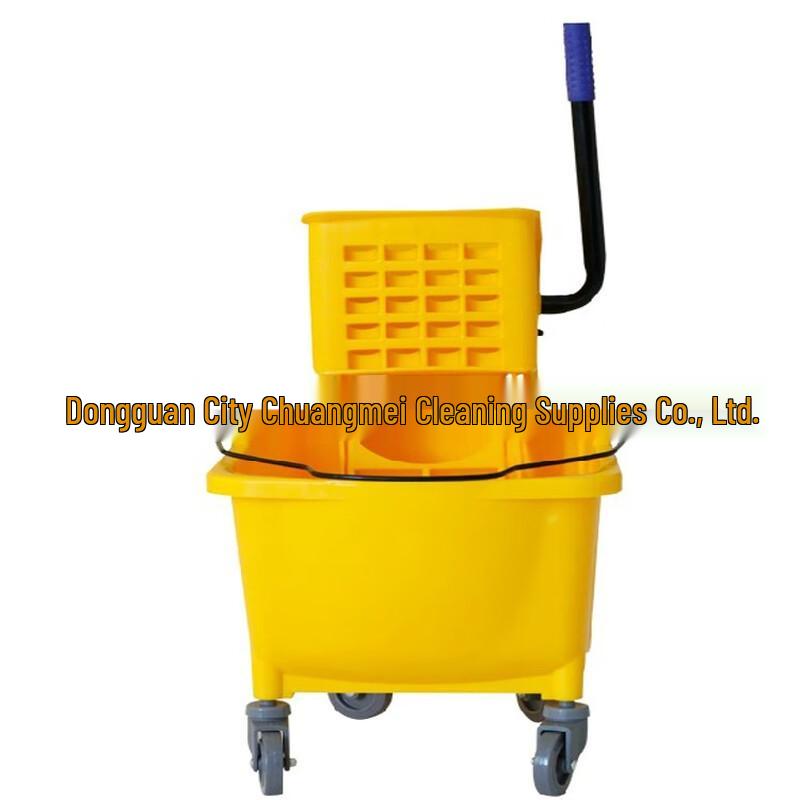 Kapro 32L Single Bucket Mop Wringer Cart