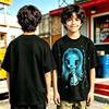 1ks Nelituji, že cítím tolik Tričko Karol G Tričko Unisex Děti Streetwear Neformální Krátký Rukáv Topy