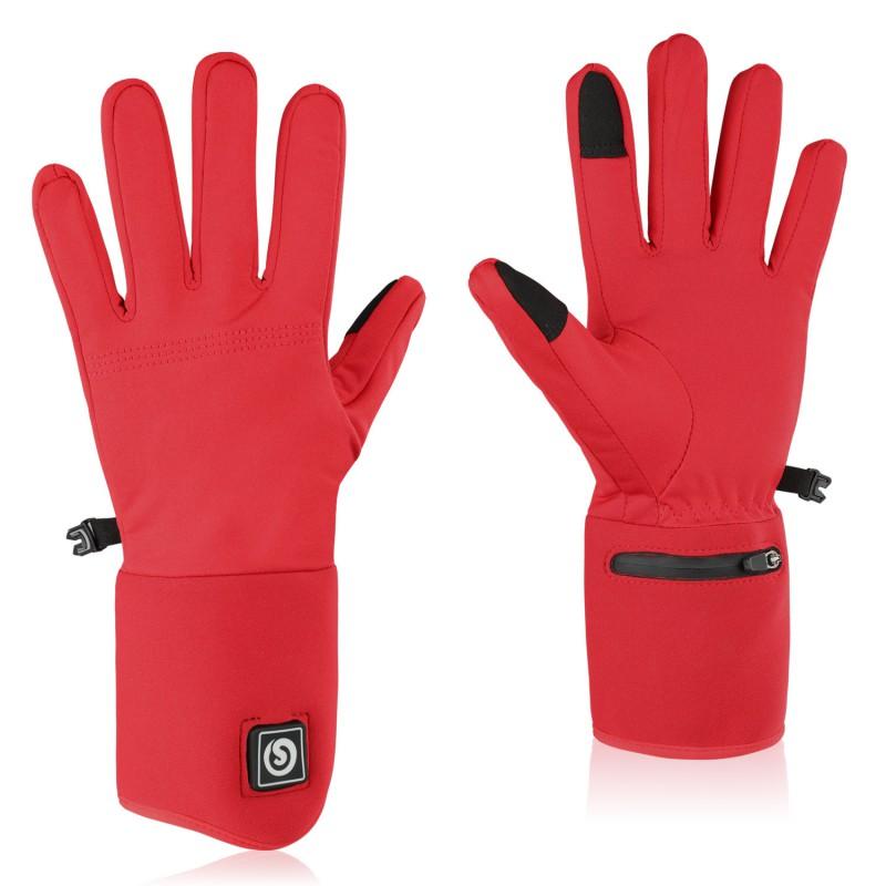 Heated Gloves Skiing Snowboarding Cycling Hiking Outdoor Winter Sports Touchscreen Warm Windproof Rechargeable