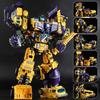 NBK 6 In 1 New Transformation Toys Movie Anime Devastator Action Figure KO G1 Robot Car Engineering Vehicle Model Boy Kids Gift