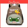 Charming Giraffe Print Preschool Backpack For Boys And Girls Age 3 To 6 Cool Colors