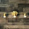 Brass Wall Sconce 3 Holder Vanity Bathroom Lighting Mid Century Modern Contemporary Light