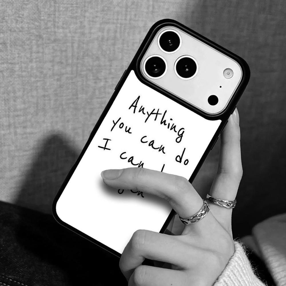 

Capa Case for iPhone 17 Air 16 Pro Max 15 Plus 11 13 Mini 14 12 Back Phone Cover Love Animal Vegan Quotes iPhone17