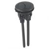 Round Black Toilet Flush Button for Efficient Water Usage in Bathrooms