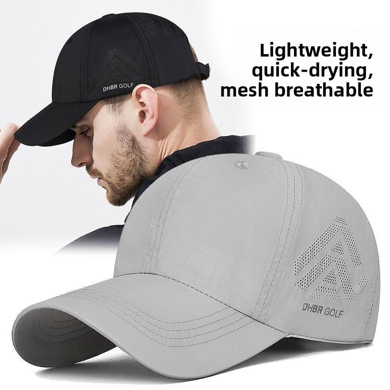 Outdoor Casual Baseball Cap, Summer Breathable Sun Hat, Quick-drying, Cool and Refreshing Sun Protection Hat, Mesh Baseball Cap
