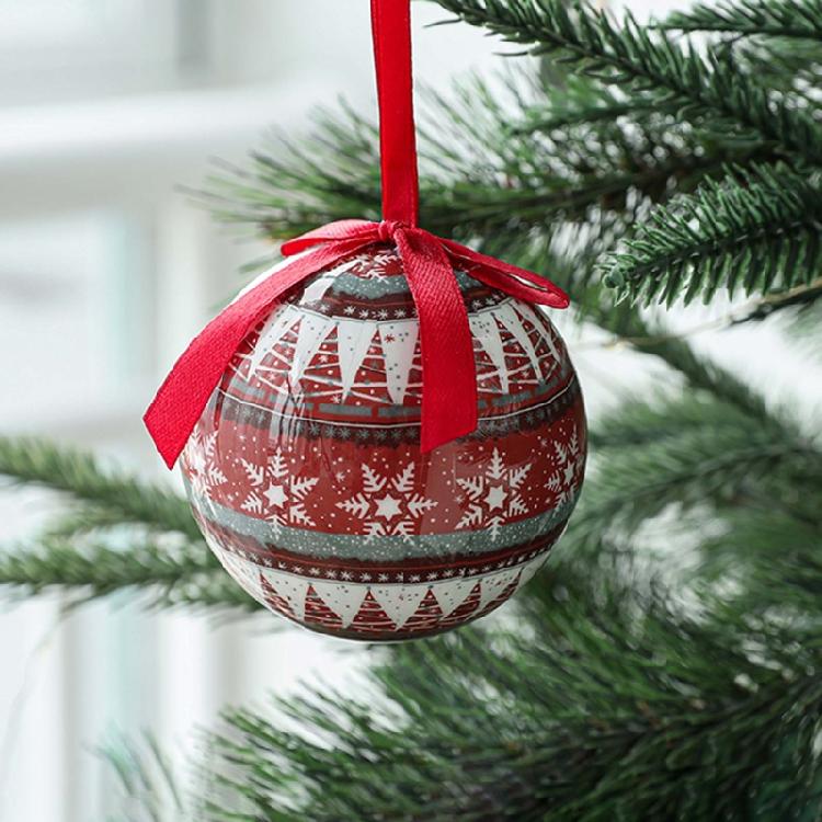 Christmas Foam Ball Xmas Tree Pendant Festival Holiday Party Front Door Decor