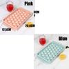 33 Grid With Lid Plastic Round Balls Mould Ice Maker Ice Tray Ice Cube Mold