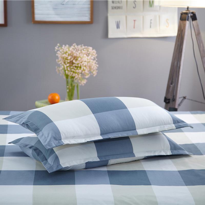 Aloe Vera Cotton Printed Pillowcase Pair, Standard Size 48x74 Cm