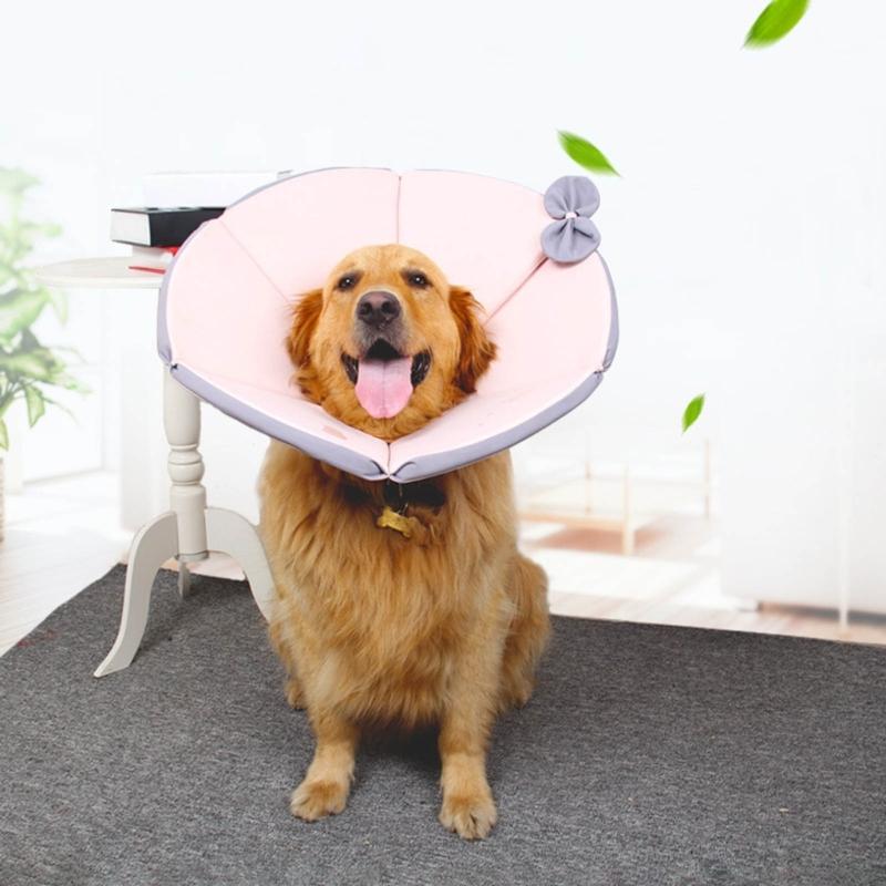 Comfortable Pet Recovery Cone Collar Multiple Size Adjustable Recovery Collar Soft For Pet Dogs Cats