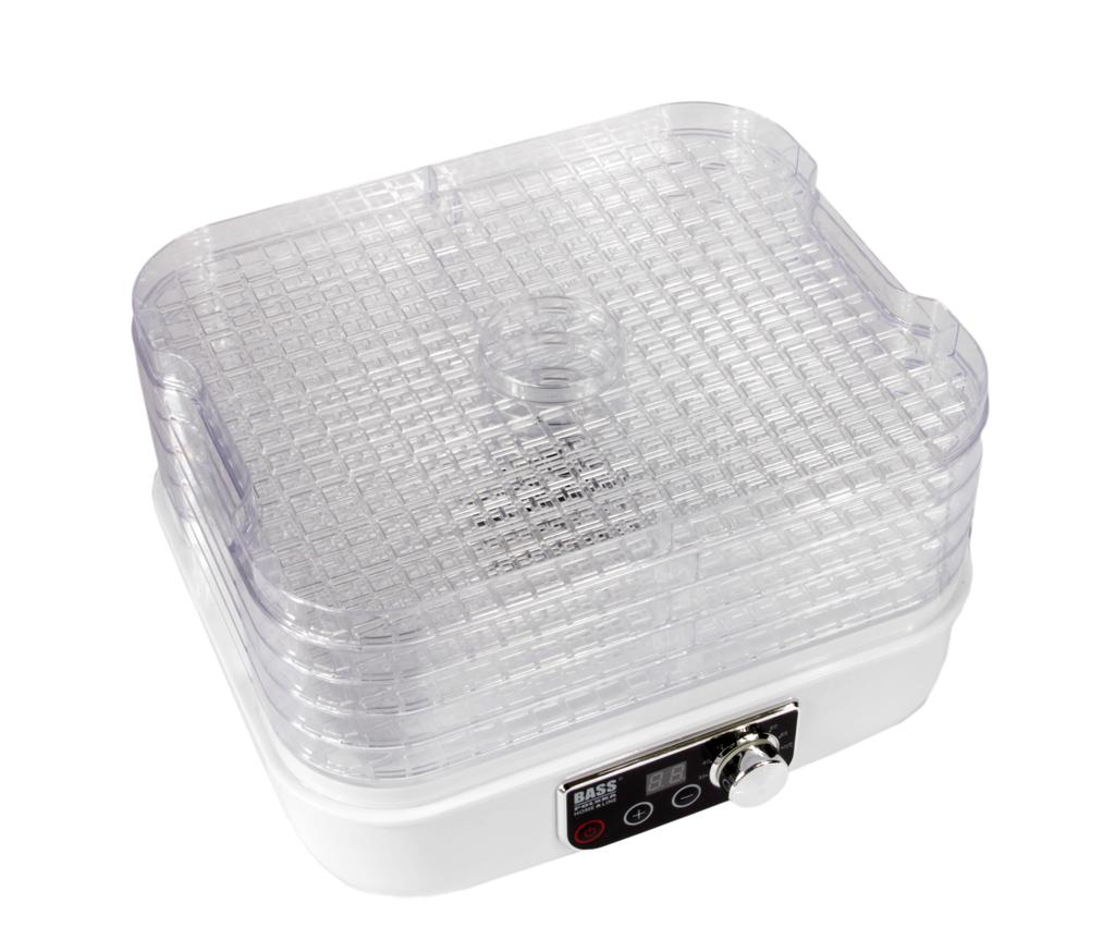 Mushroom, Fruit And Vegetable Dehydrator 250W, With Adjustable Trays