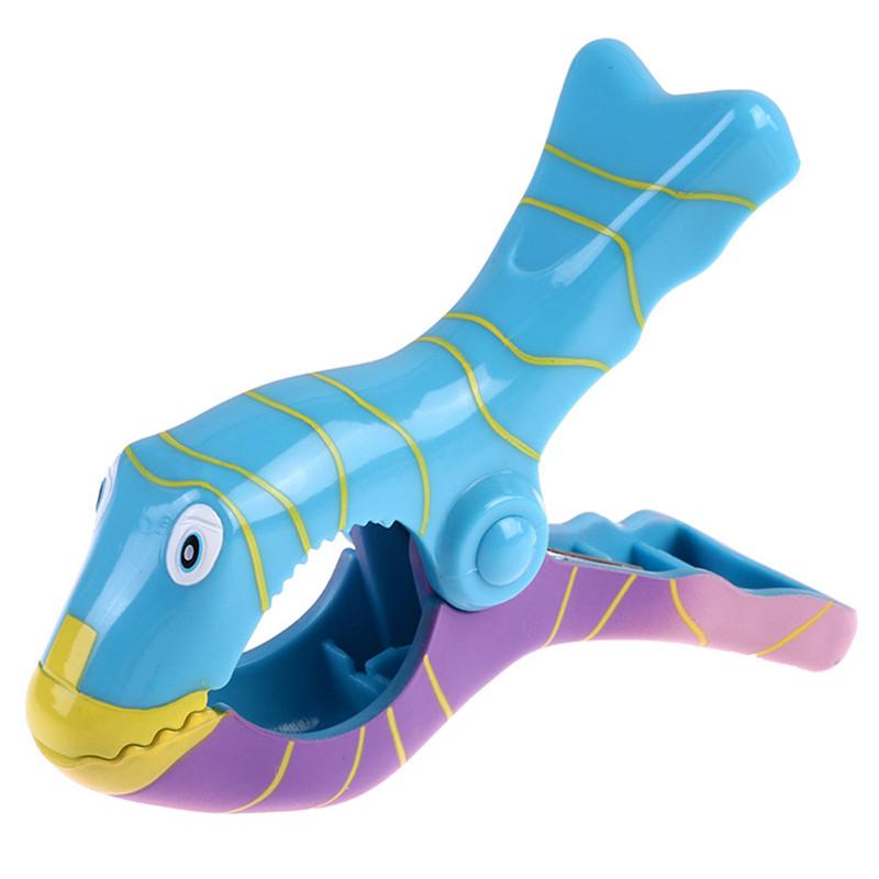 Plastic Beach Towels Clips For Sunbeds Sun Lounger Animal Decorative Clothes Pegs Pins Large Size Drying Racks Retaining Clip