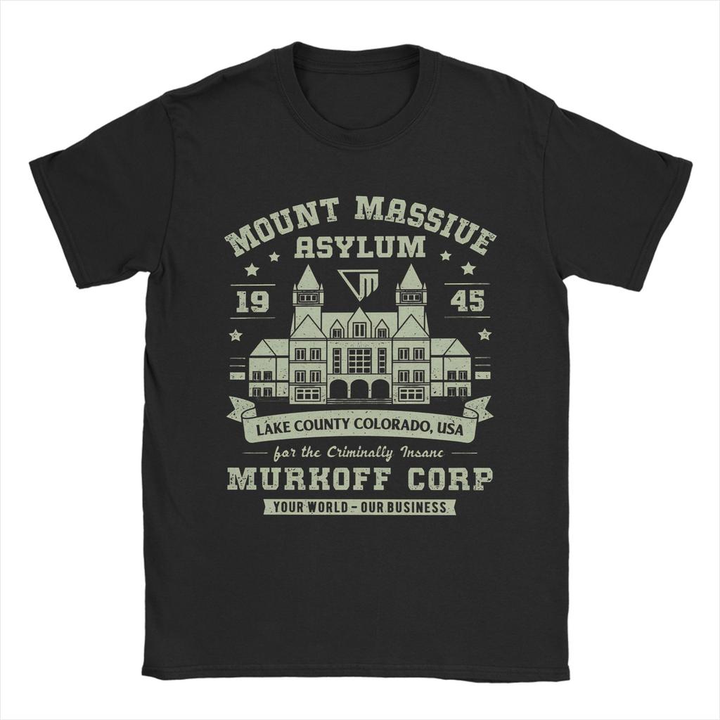 The Outlast Trials TShirt Beach 100 Cotton TShirts For Couple Leisure Casual Tshirt Short Sleeves Streetwear Clothes