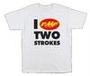 FMF Racing "I Love Two Strokes" Motocross Casual Oversized Fashion Comfortable And Men T-Shirt