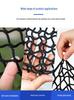 Double-Layer Knotless Safety Net for Children's Climbing and Site Enclosure