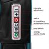 100-220V Cordless Rechargeable Neck Shoulder Massager Shiatsu Massage 3D Nodes Bidirectional Rotation Optional Heat
