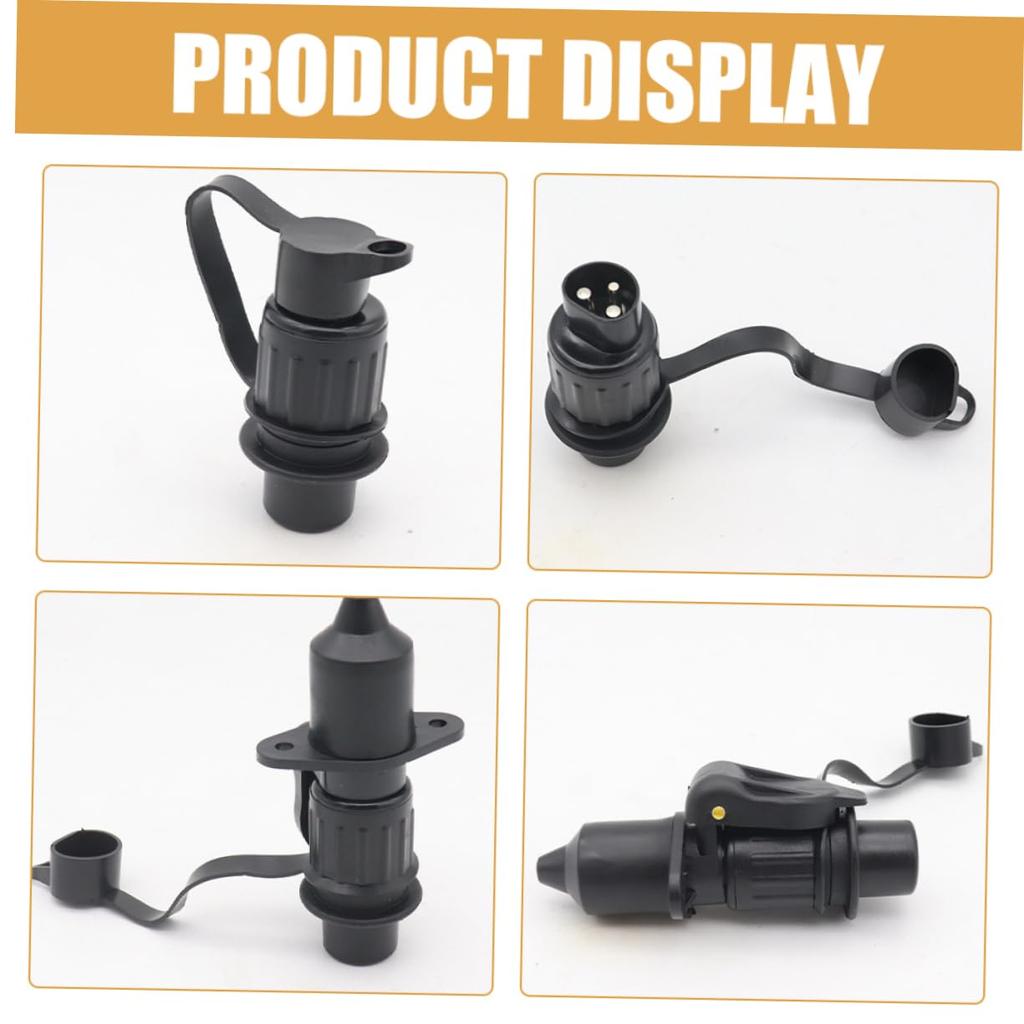 PENIKOKO Anhängerkupplungsbolzen-Steckeradapter und Traktorsignalanschluss