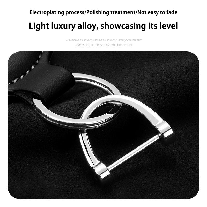 For BMW Performance E46 E90 E60 F20 X1 F10 F30 X3 E70 E39 Accessories Car Shield Leather Keychain Key Ring Pendant Holder Gift gzdf57
