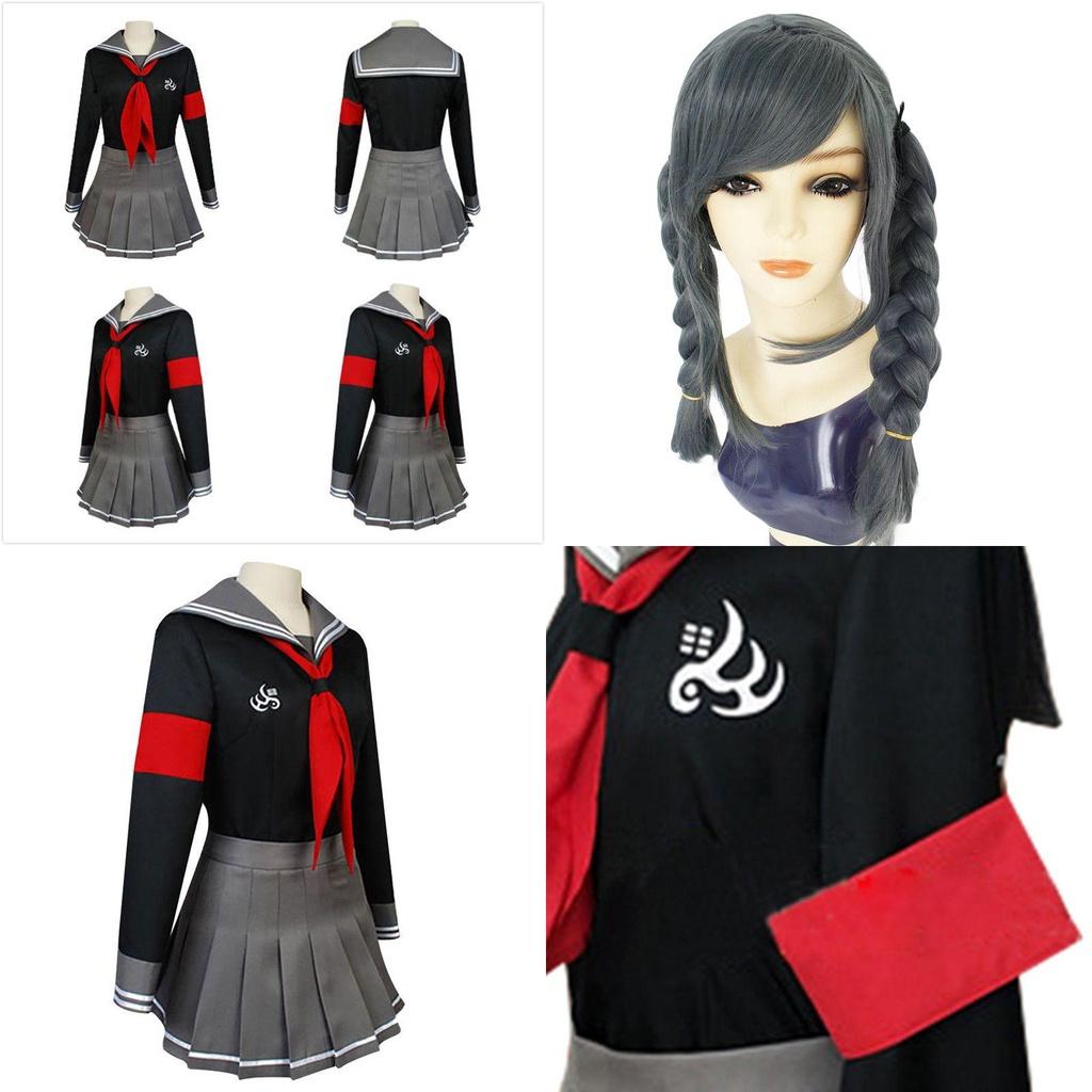 Danganronpa Peko Pekoyama Cosplay Kostüm Uniform Lebhaftes Hochwertiges Design