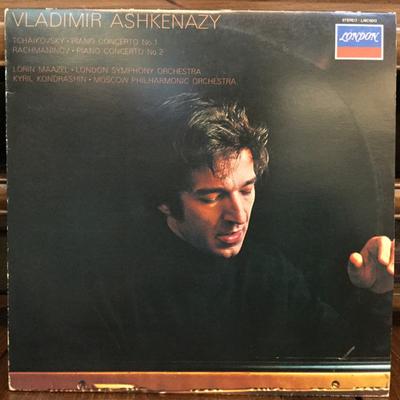 LP-skiva VLADIMIR ASHKENAZY Tchaikovsky Pianokonsert nr 1 Ra L18C5013 LONDON 1963 Japan Obi Klassisk Begagnad
