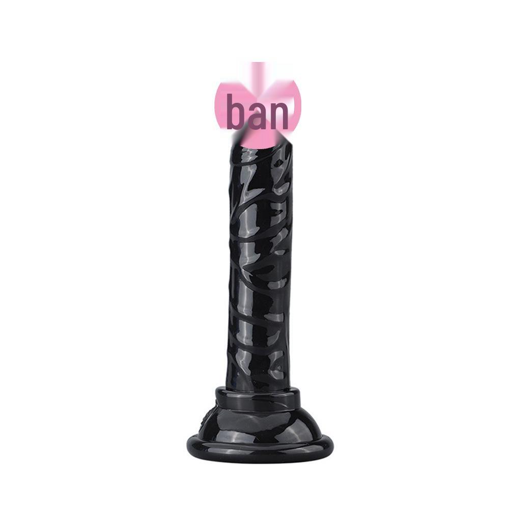 Crystal Clear Mini Suction Cup Realistic Small Dildo Masturbator