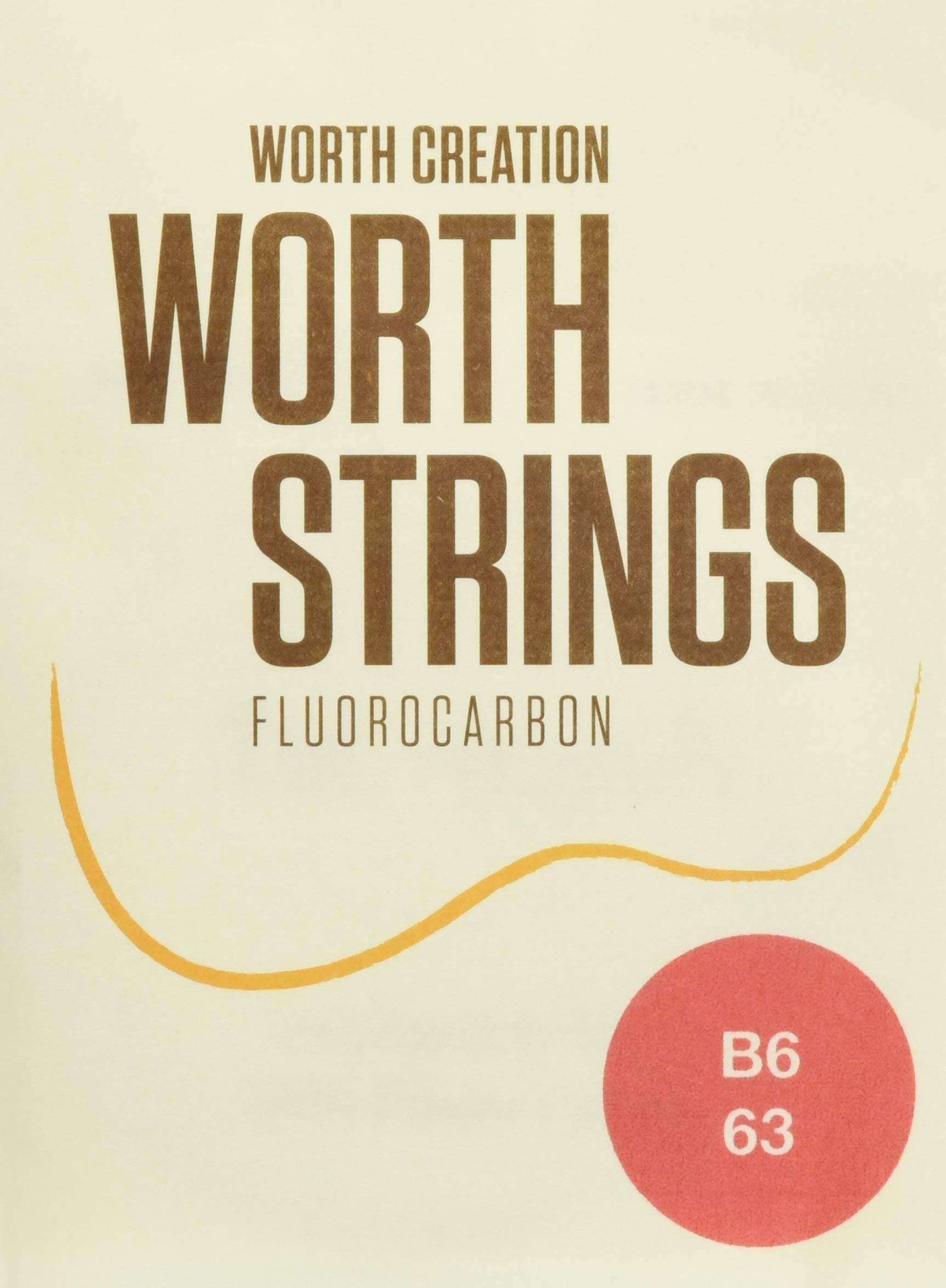 Worth Strings B6 Ukulele Strings, 63-inch Brown Fluorocarbon