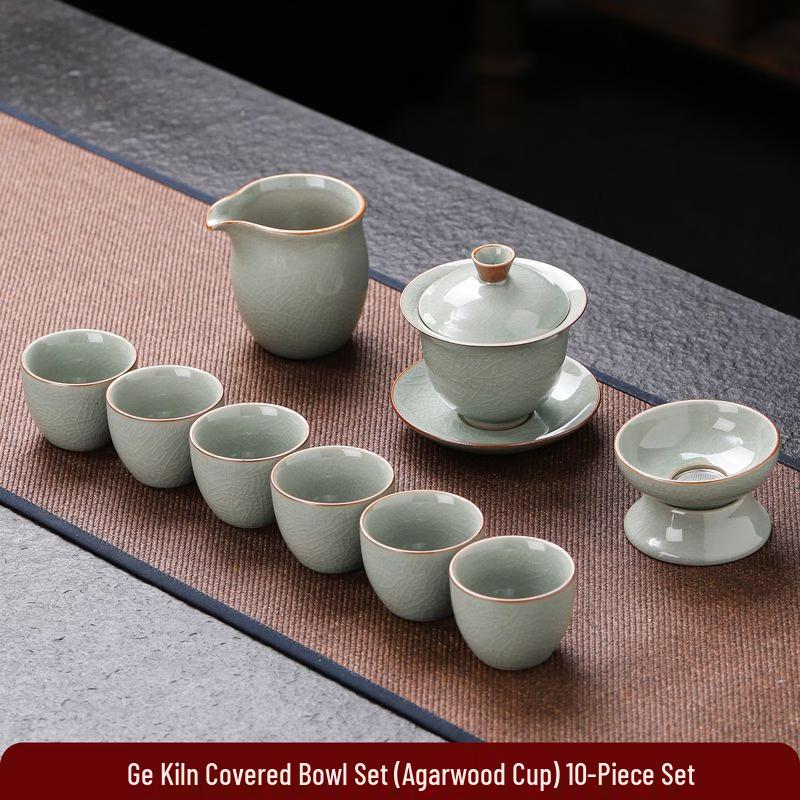 Ge Kiln Ceramic Gongfu Tea Set
