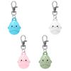 Cartoon Shaped Lip Gloss Protector Keychain Soft Silicone Accessory For Makeup Lovers And Style Enthusiasts