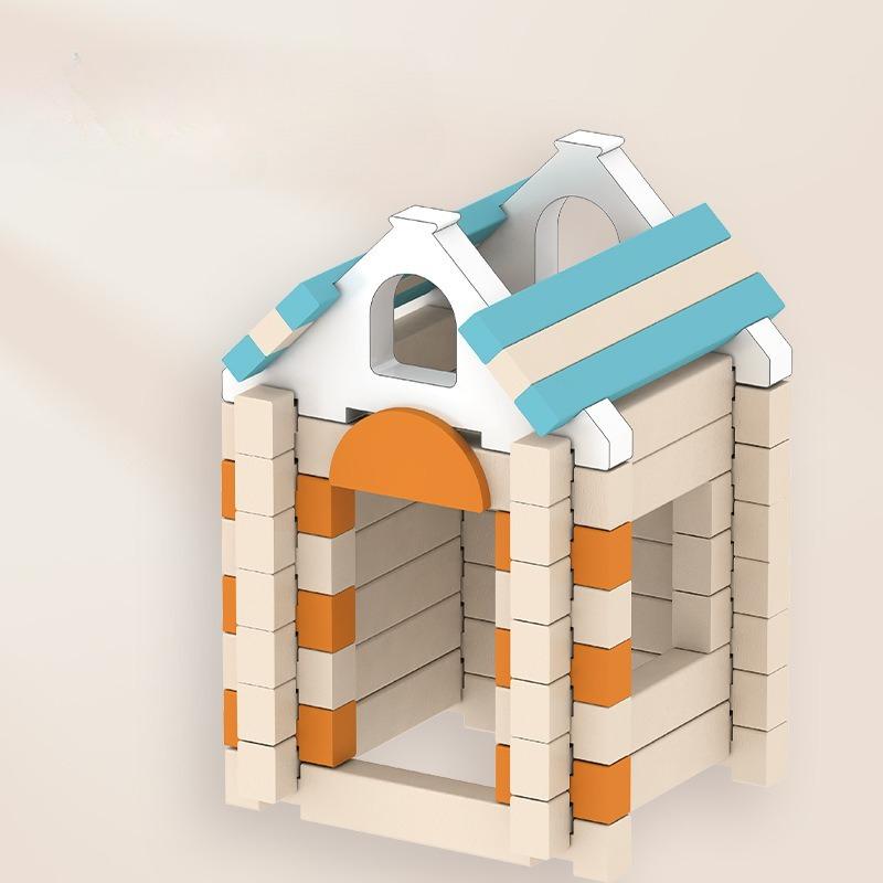 Mortise And Tenon Structure Building Block Children'S Education Early Education Enlightenment Master Architect Variety Assembling Wooden Toys