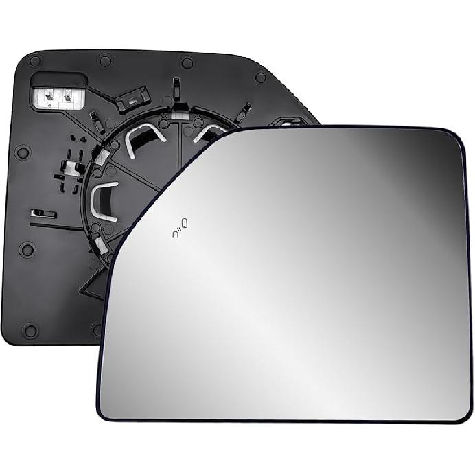 Replacement Driver Left Side Door Towing Mirror Lower Small Glass Convex Heated With Back Plate For Ford F-150 F 250 F-350 F-450 F-550 From 2015 To