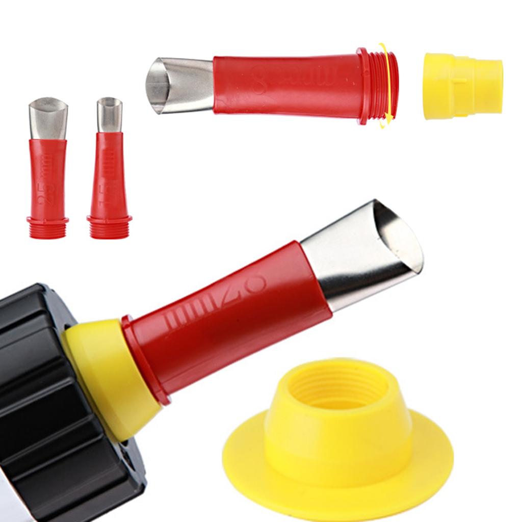 24 Stück Fugenglätter-Set Enthält 16 Stück Wiederverwendbare Edelstahl-Fugendüsen-Applikatoren mit 8 Verbindungsbasen