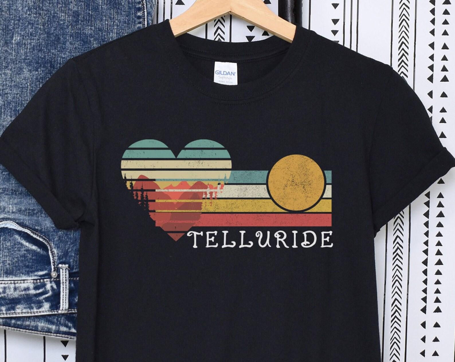 Vintage Telluride Colorado T-Shirt, Mountain Souvenir Tee S