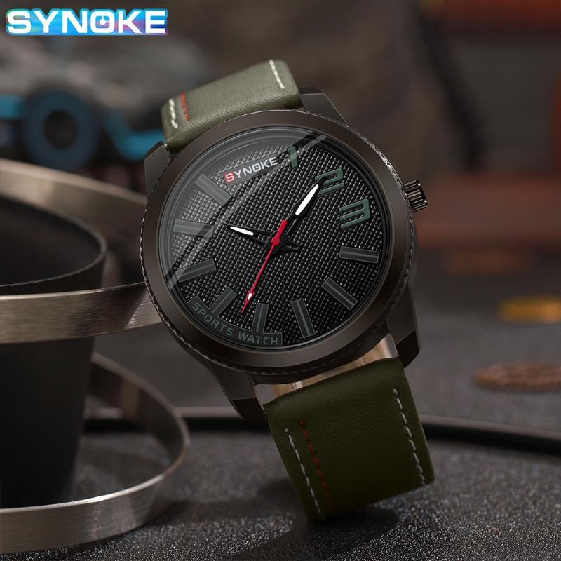 New Top Brand Large Dial Retro Fashion Design Quartz Watch Men's Wristwatch Sports Fashion New Wristwatch