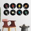 Vinyl Schallplatte Wandaufkleber Basteln PVC Tapete für Zimmer Wohnzimmer Schlafzimmer