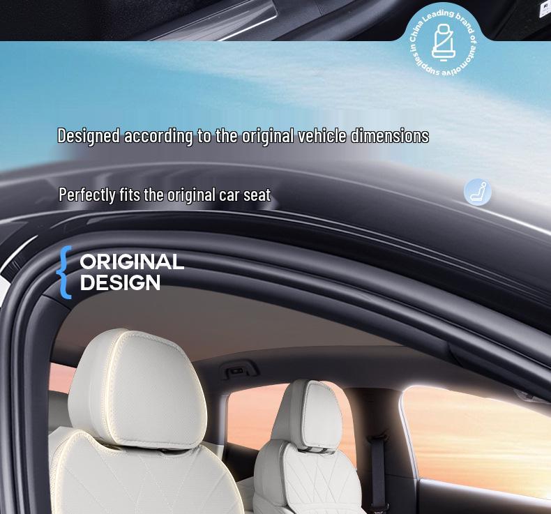 Zhijing L7 Universalus automobilio sėdynės užvalkalas 2026 - Visų sezonų, vėdinamas ir kvėpuojantis interjero aksesuaras