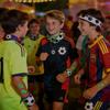 2026 New Luminous Football Tattoo Sticker World Cup Event Fan Club Carnival Party Face Sticker