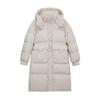 Winter New Down Jacket Women's Long Fashion Waist Loose Thickened Warm White Duck Down Jacket