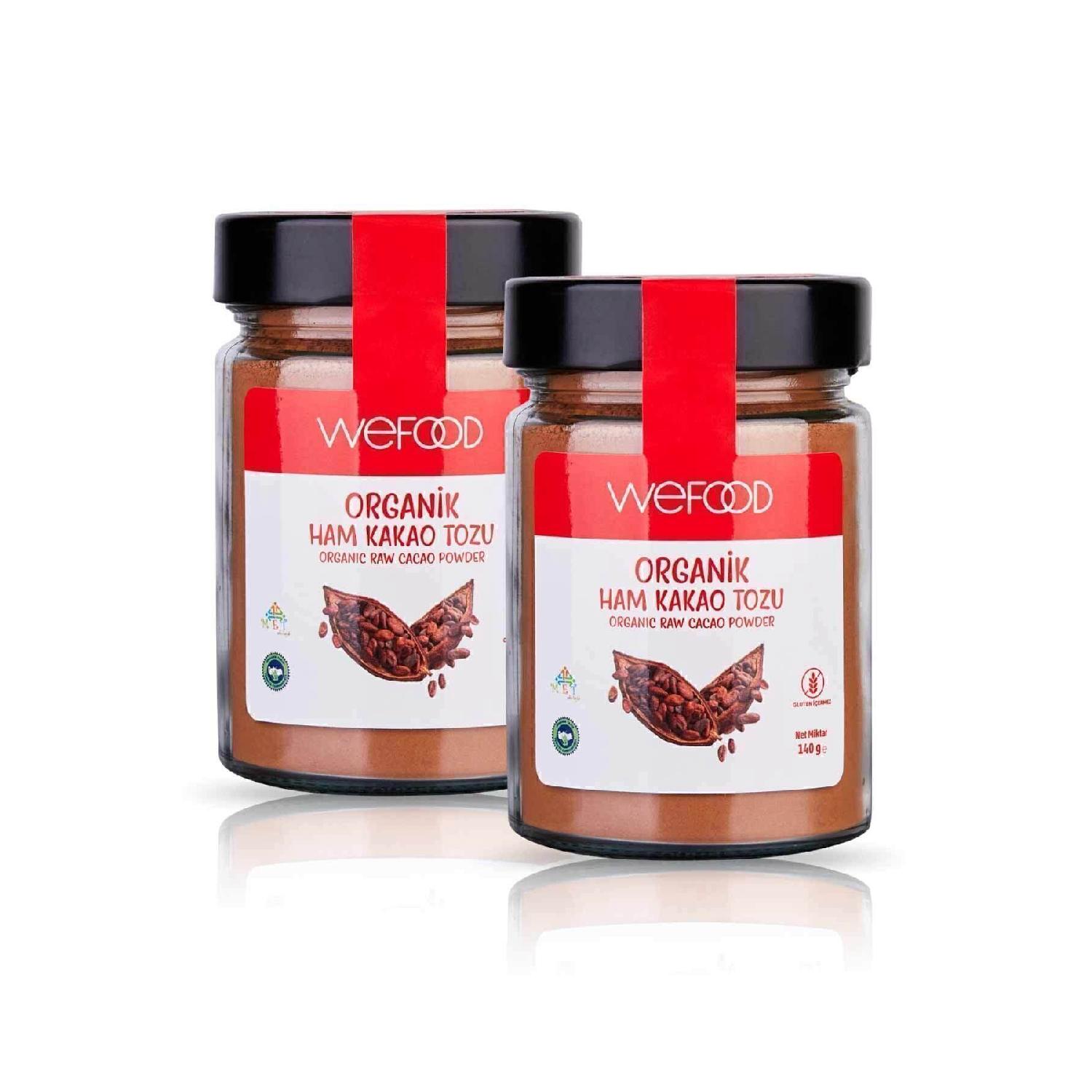 

Organic Raw Cocoa Powder 140 Gr 2 Packs
