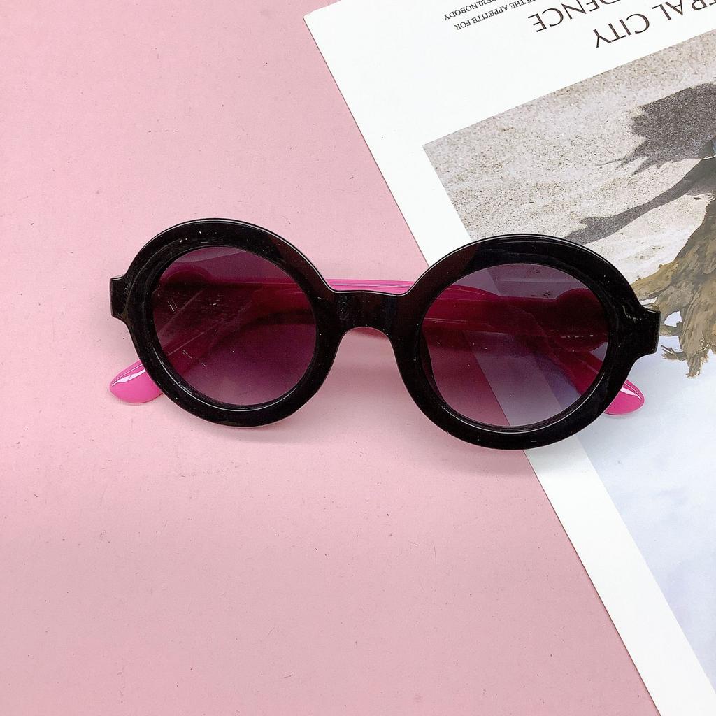 Fashion Travel Children'S Sunglasses Trend Contrasting Colors Children'S Sunglasses Trend Glasses