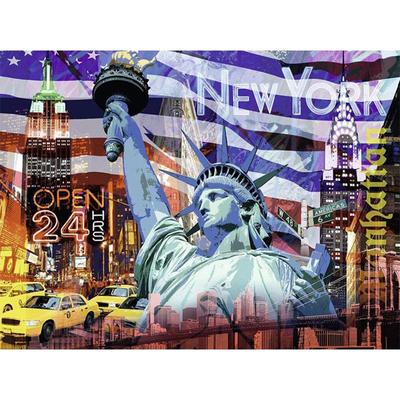 Pittura Diamante Fai da Te 5D "Statua della Libertà" Ricamo Diamante Kit Mosaico Completo Punto Croce Decorazioni per la Casa Regali Fatti a Mano
