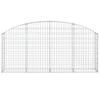 Gabion with High Arch 200 X 30 X 80 100 Cm Galvanized Iron