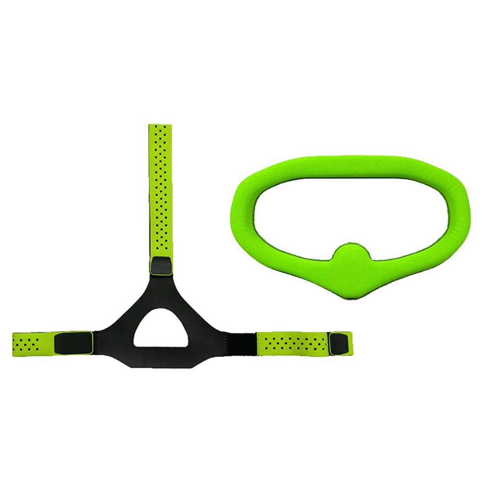 Podkładka na oczy z paskiem na głowę Zestaw opasek dla DJI Digital FPV Goggles Zestaw zamienny do płytki czołowej